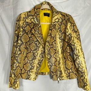 Tahari faux snake print jacket. Brand new without tags.